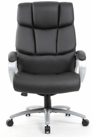 Кресло офисное BRABIX PREMIUM &quot;Blocks HD-008&quot;, НАГРУЗКА до 200 кг, экокожа, черное, 531944