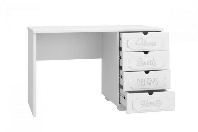 Стол письменный ДримСтар ДС-3 белое дерево