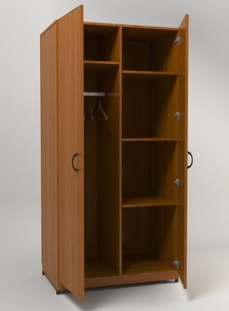 Шкаф 2-х ств комбинированный ШФ21