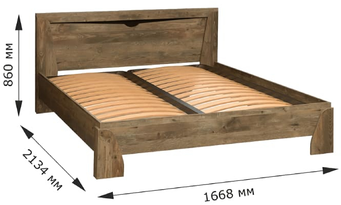 Кровать Лючия 33.09-02 (1600х2000)