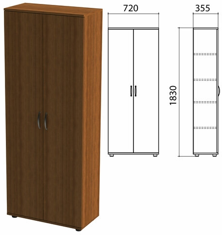Шкаф закрытый Эко 4 полки