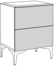 Тумба прикроватная Валенсия 13.291