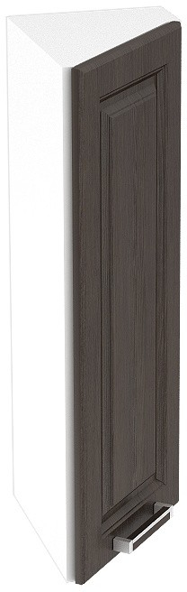 Шкаф верхний торцевой с 1 створкой ШВТ300 Прага