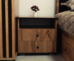 Тумба прикроватная 51.17 Либерти (опора h = 20 мм)