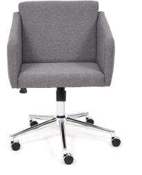 Кресло MILAN хром ткань ORLEANS, серый, C-7