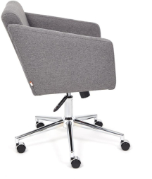 Кресло MILAN хром ткань ORLEANS, серый, C-7