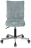 Кресло BRABIX &quot;Stream MG-314&quot;, без подлокотников, пятилучие серебристое, ткань, серо-голубое, 532395, MG-314_532395
