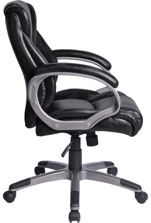 Кресло офисное BRABIX &quot;Eldorado EX-504&quot;, экокожа, черное, 530874