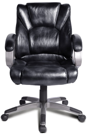 Кресло офисное BRABIX &quot;Eldorado EX-504&quot;, экокожа, черное, 530874