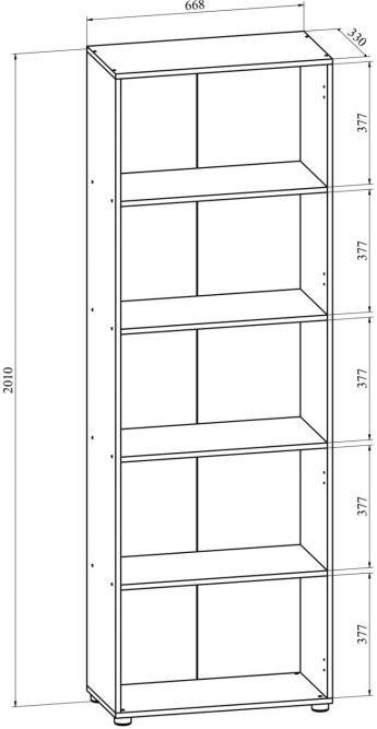 Шкаф со стеклом ОФ-303К