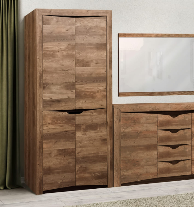 Шкаф для одежды (2-х дв.) 33.03 Лючия