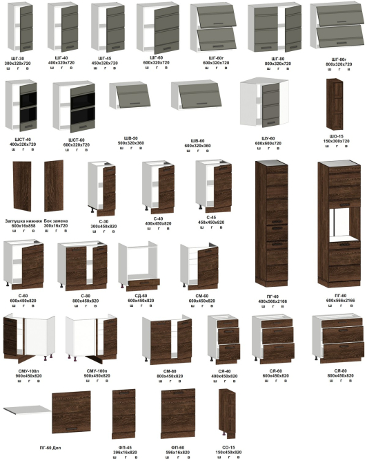 Фальш панель Канзас ФП-60 (596*16*820)