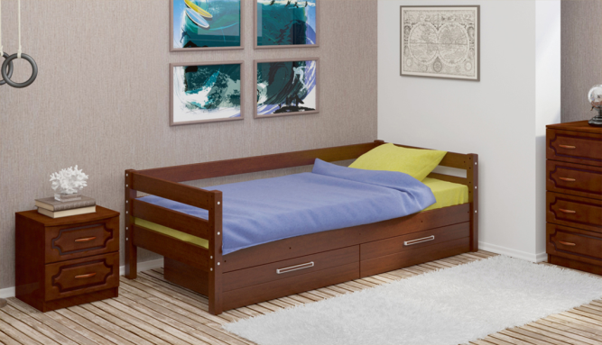 Кровать из массива Глория