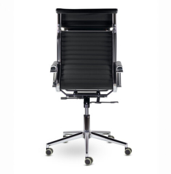 Кресло офисное BRABIX PREMIUM &quot;Intense EX-531&quot;, экокожа, хром, черное, 532540