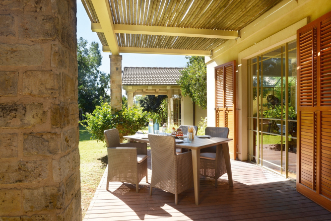 Стол садовый Лима 160 (Lima 160) капучино