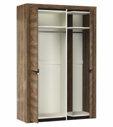 Шкаф для одежды 33.02 (3-х дв.) с зеркалом Лючия