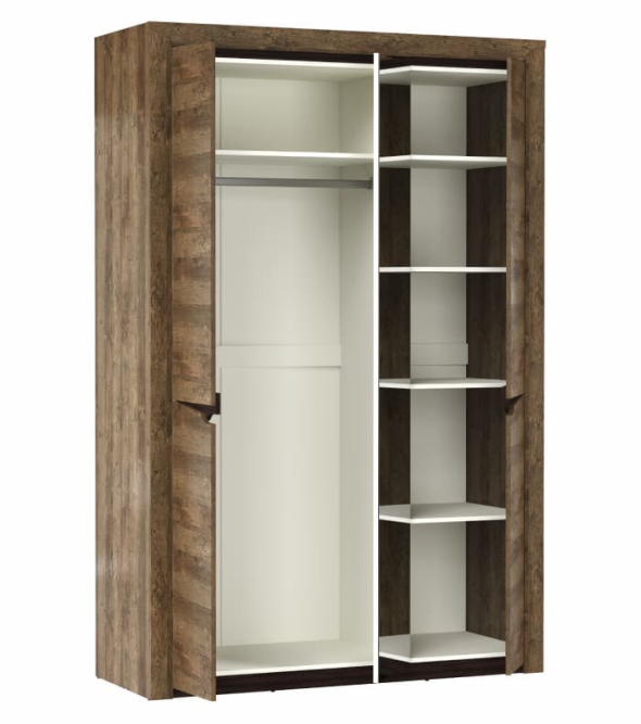 Шкаф для одежды 33.02 (3-х дв.) с зеркалом Лючия