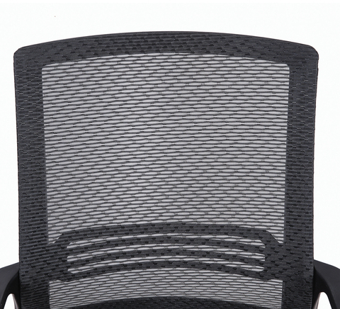 Кресло BRABIX &quot;Daily MG-317&quot;, с подлокотниками, хром, черное, 531833