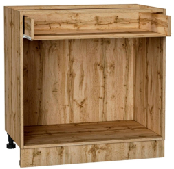 Шкаф нижний 1 ящ. с 2 ств. Кухня Валерия ШН1Я 800 (глянец)