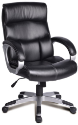 Кресло офисное BRABIX &quot;Impulse EX-505&quot;, экокожа, черное, 530876