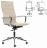 Кресло офисное BRABIX PREMIUM &quot;Intense EX-531&quot;, экокожа, хром, бежевое, 532541