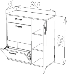 Обувница ОБ-1