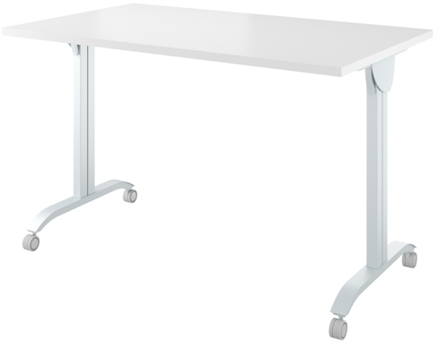 Стол на колёсах, на м/к с откидной столешницей ДР50