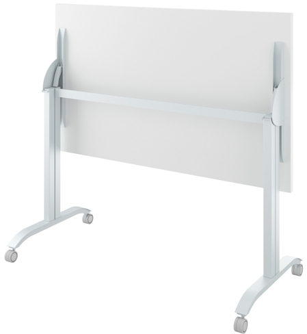 Стол на колёсах, на м/к с откидной столешницей ДР50