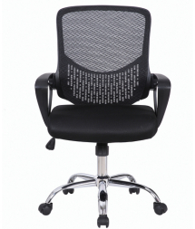 Кресло BRABIX &quot;Next MG-318&quot;, с подлокотниками, хром, черное, 531834