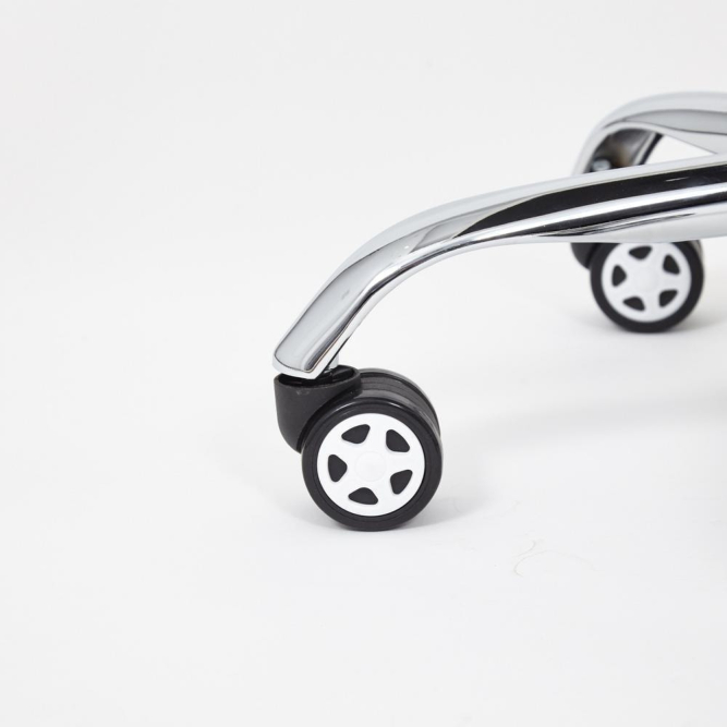 Кресло RIO флок/кож/зам , розовый/белый, 137/36-01