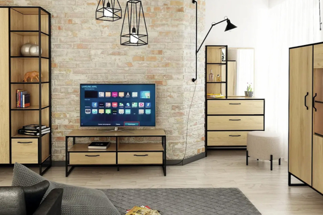 Шкаф с полками Виртон 2