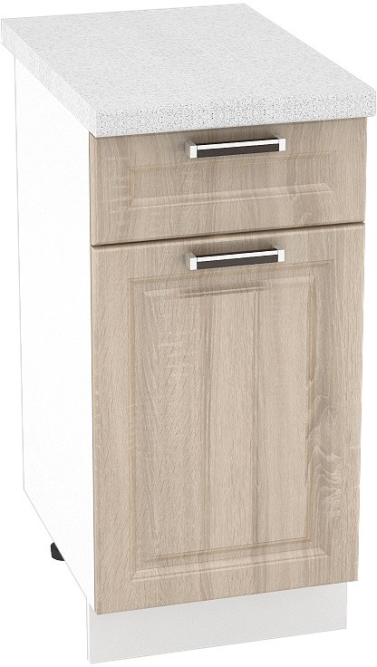 Шкаф нижний 1 ящик Кухня Прага 400 мм