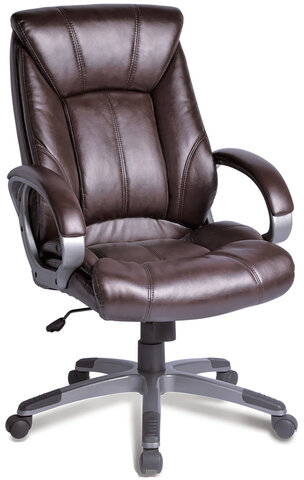Кресло офисное BRABIX &quot;Maestro EX-506&quot;, экокожа, коричневое, 530878