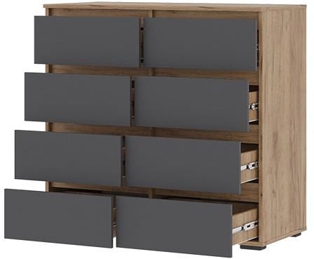 Комод 8 ящиков КМ 04 Хелен