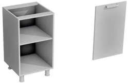 Нижний шкаф Н-450 Орхидея