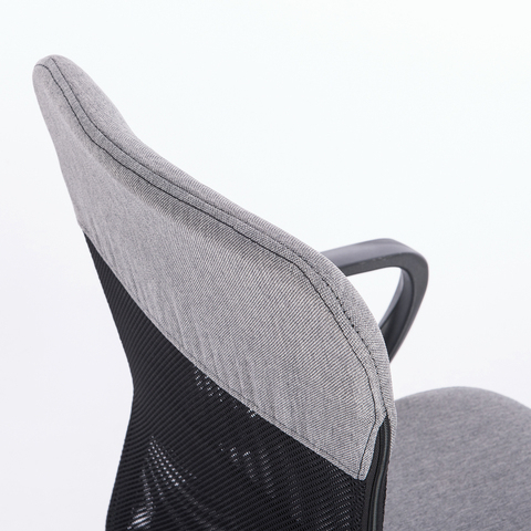 Кресло подростковое КОМПАКТНОЕ BRABIX &quot;Jet MG-315&quot;, серое, 531840