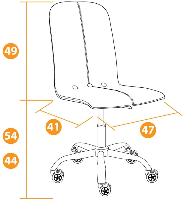 Кресло RIO флок/кож/зам , коричневый/бежевый, 6/36-34