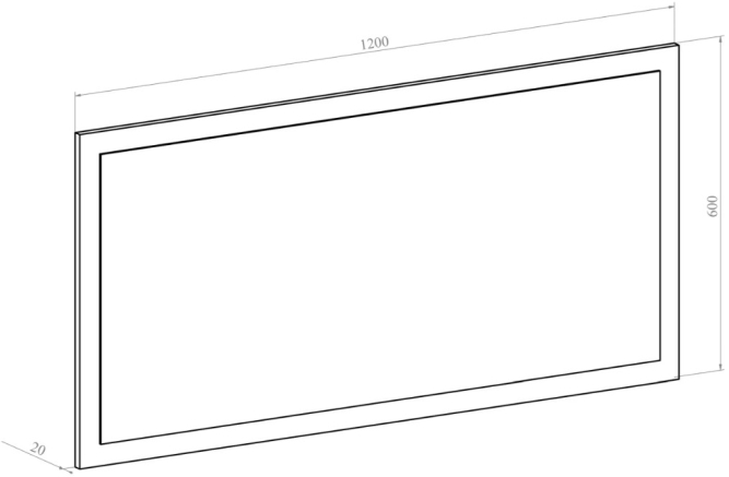 Зеркало для гостиниц Виктория ВИ-19