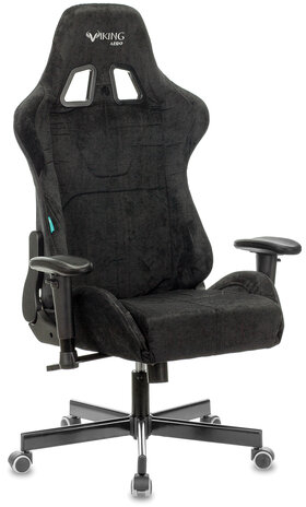 Кресло компьютерное Zombie VIKING KNIGHT, 2 подушки, ткань, черное, 1379928