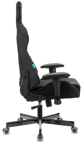 Кресло компьютерное Zombie VIKING KNIGHT, 2 подушки, ткань, черное, 1379928