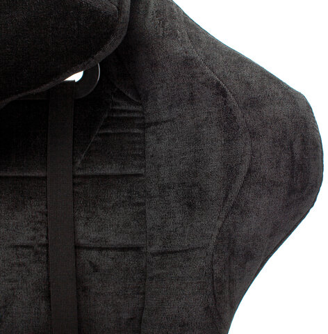 Кресло компьютерное Zombie VIKING KNIGHT, 2 подушки, ткань, черное, 1379928