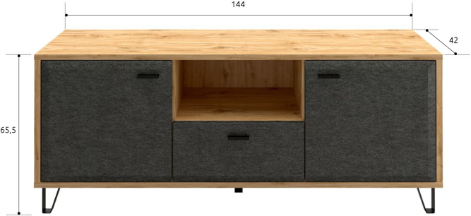 Тумба Грейс RTV2D1S