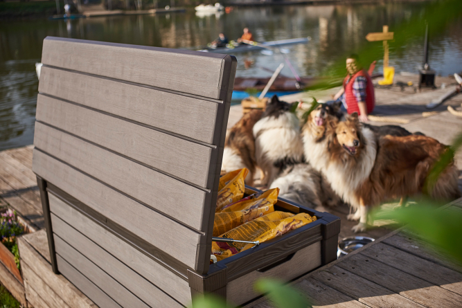 Сундук Брашвуд (BRUSHWOOD) 455л., коричневый