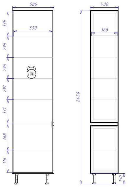 Пенал ПС-40В Женева