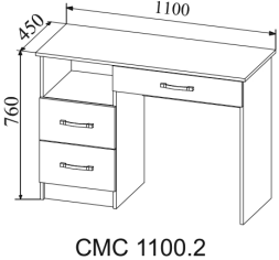 Стол макияжный Софи СМС 1100.2