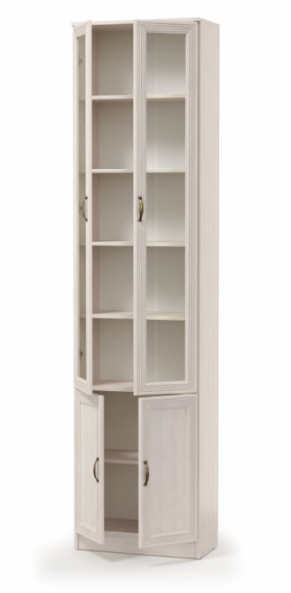 Шкаф комбинированный В-18 М со стеклом