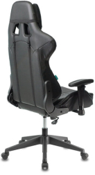 Кресло компьютерное Zombie VIKING 5 AERO, 2 подушки, экокожа, черное, 1216367