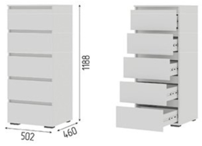 Комод КМ 03 Хелен