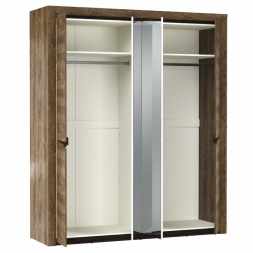 Шкаф для одежды  33.01 (4-х дв.) Лючия