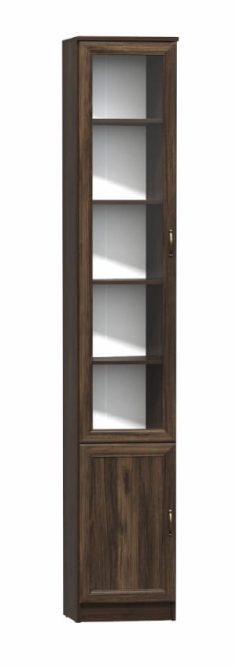 Шкаф комбинированный В-21 М со стеклом